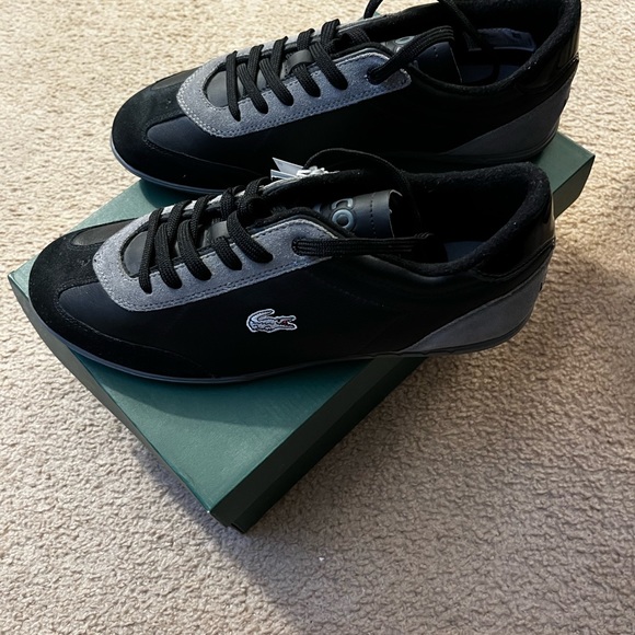 NEW Lacoste GASTON DH SPM  LTH 10.5 sneaker - Picture 1 of 6